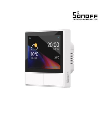 GloboStar® 80096 SONOFF NSPanel-EUW - Wi-Fi Smart Scene Wall Switch (86-EU Type) - Integrated HMI Touch Panel -  Smart Controller & Gateway for All Smart Devises
